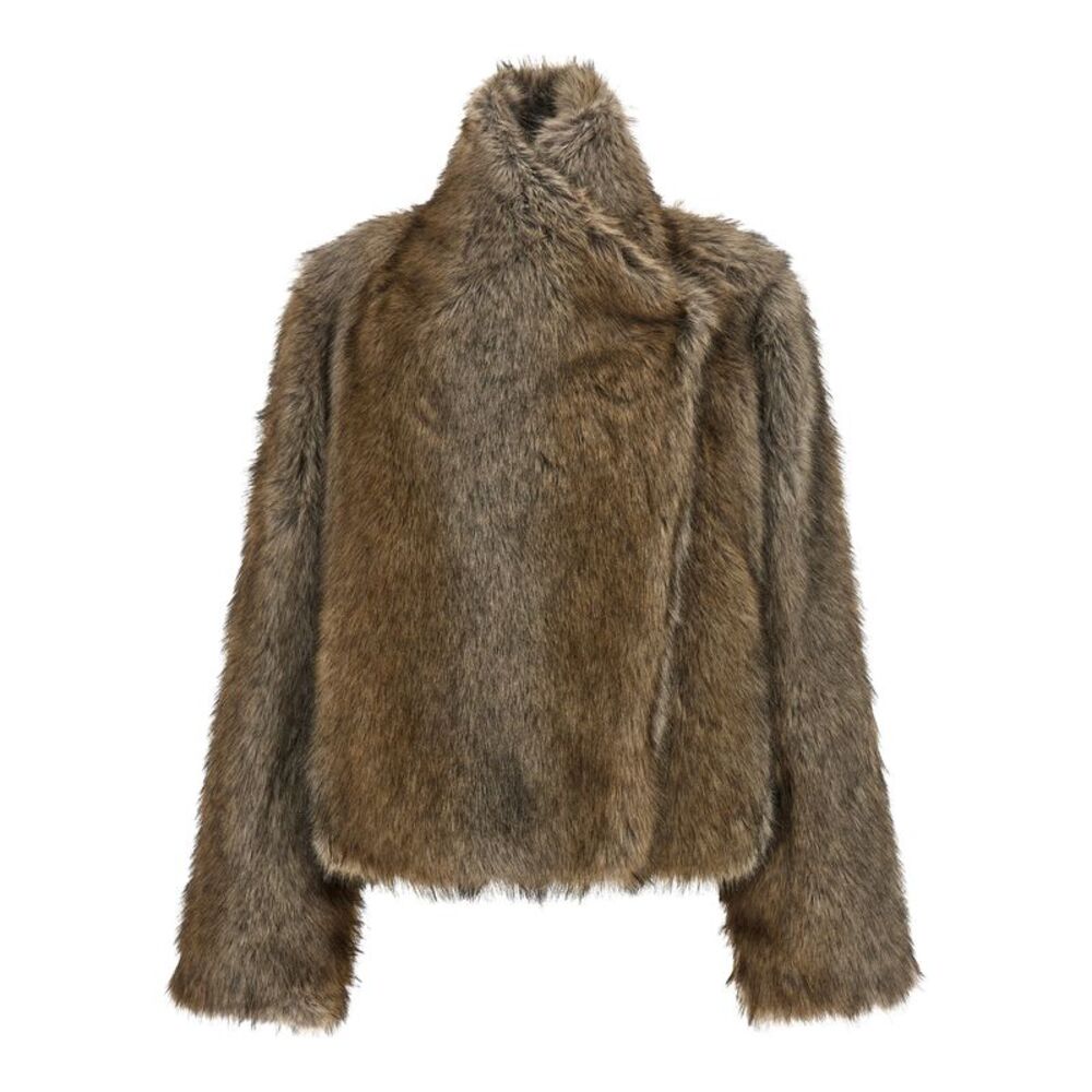 B&B Couture Women 'Brigitte First' Eco-Fur Coat